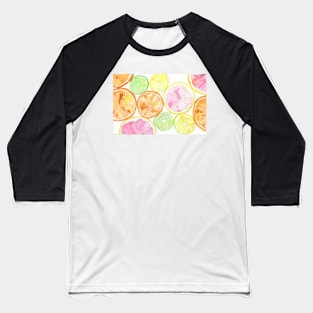 Citrus Slices Baseball T-Shirt